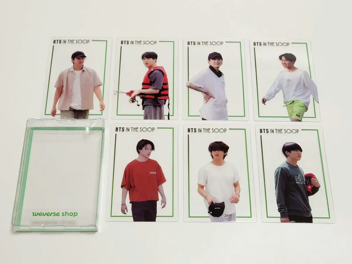 7p 방탄소년단 인더숲 포카 bts in the soop photocards