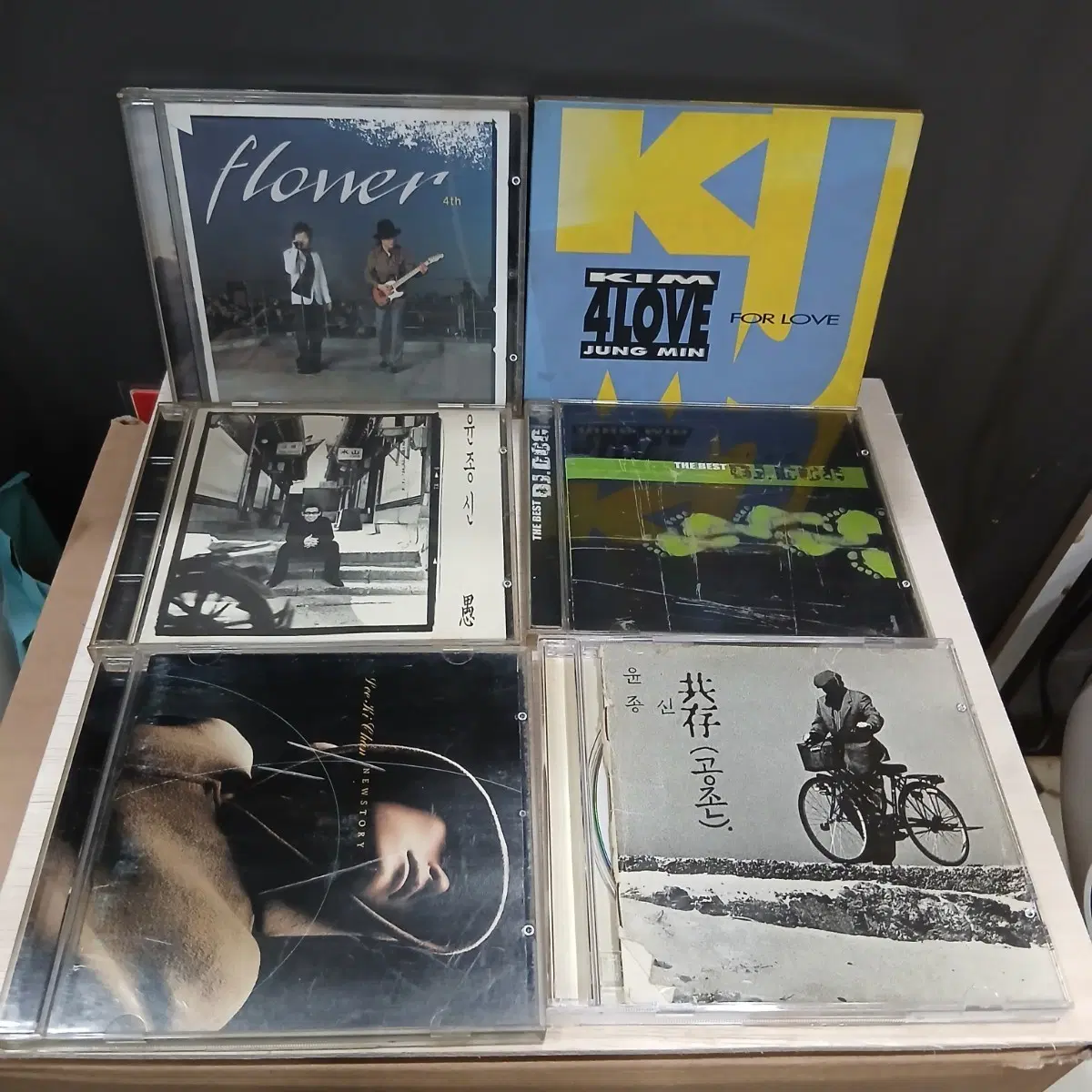 CD 가요 6장윤종신 4집 CDFlower 4th CDThe Best of DJ.CCG CD윤종