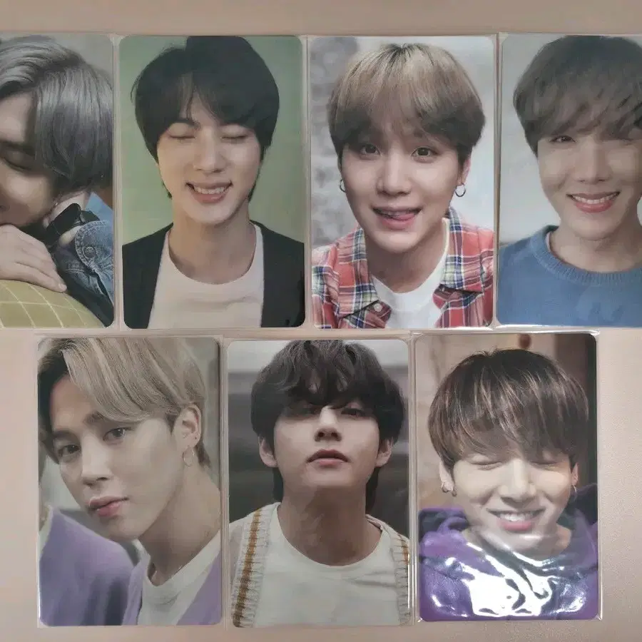 방탄소년단 삼성 갤럭시 콜라보 포카 일괄
