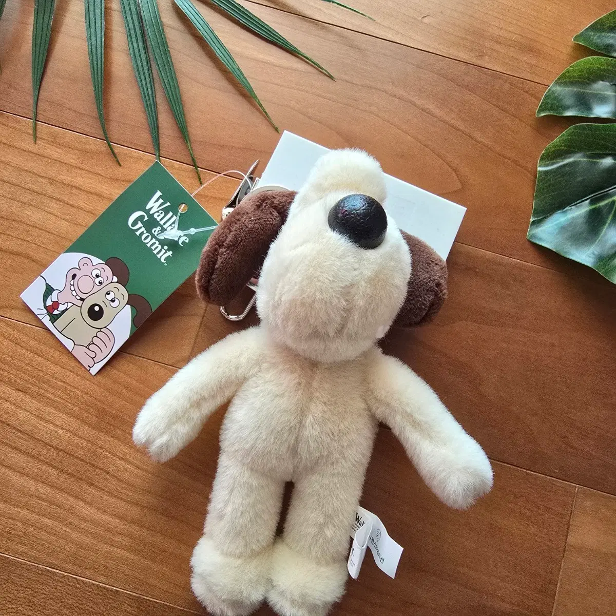 (새상품) 월레스와 그로밋(Gromit) 인형 키링