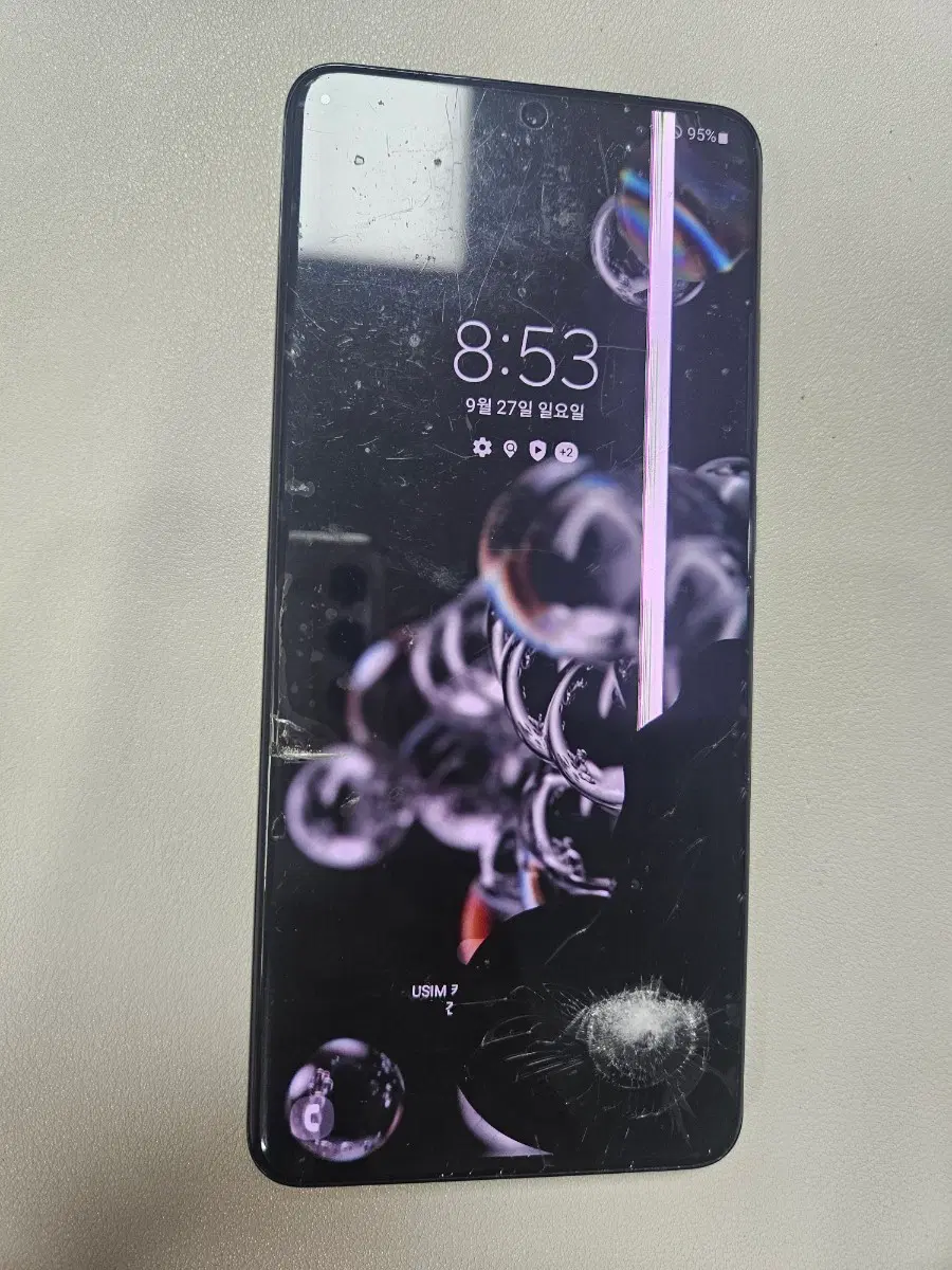 삼성 갤럭시 S20 울트라 256gb 파손 고장 부품용