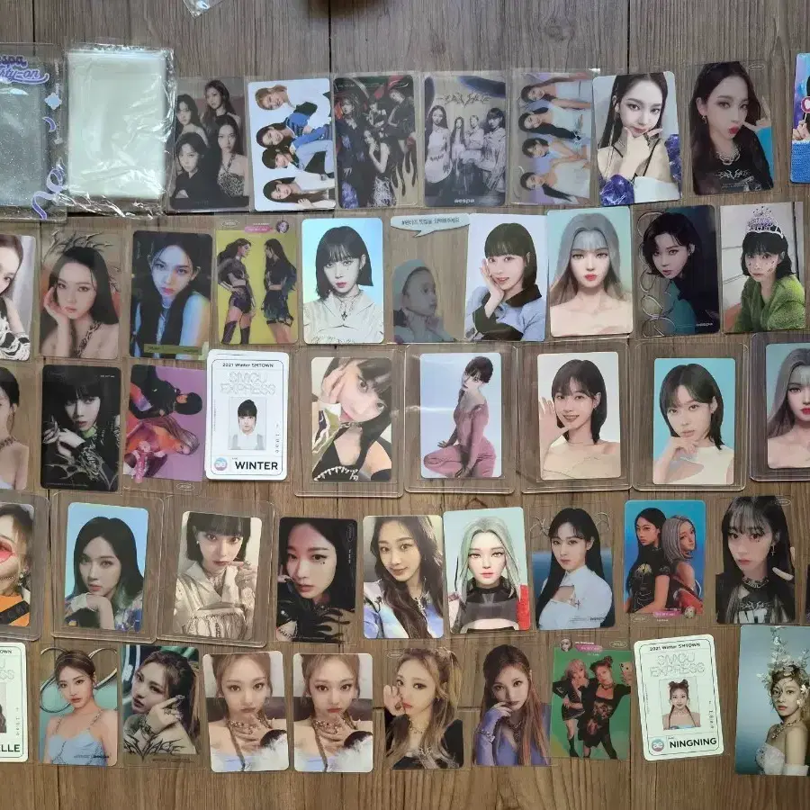 에스파 굿즈 포토카드 일괄판매