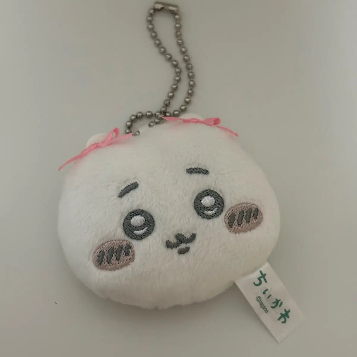 치이카와 얼굴 리본 거울 가챠 인형