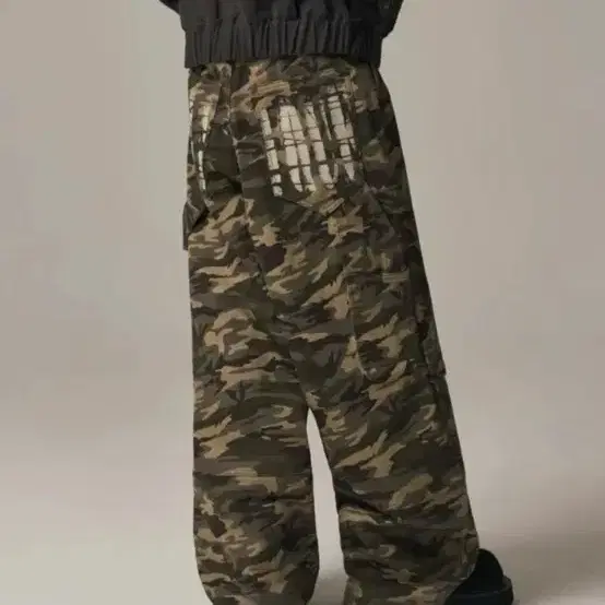 idws카모플라쥬 카고 팬츠