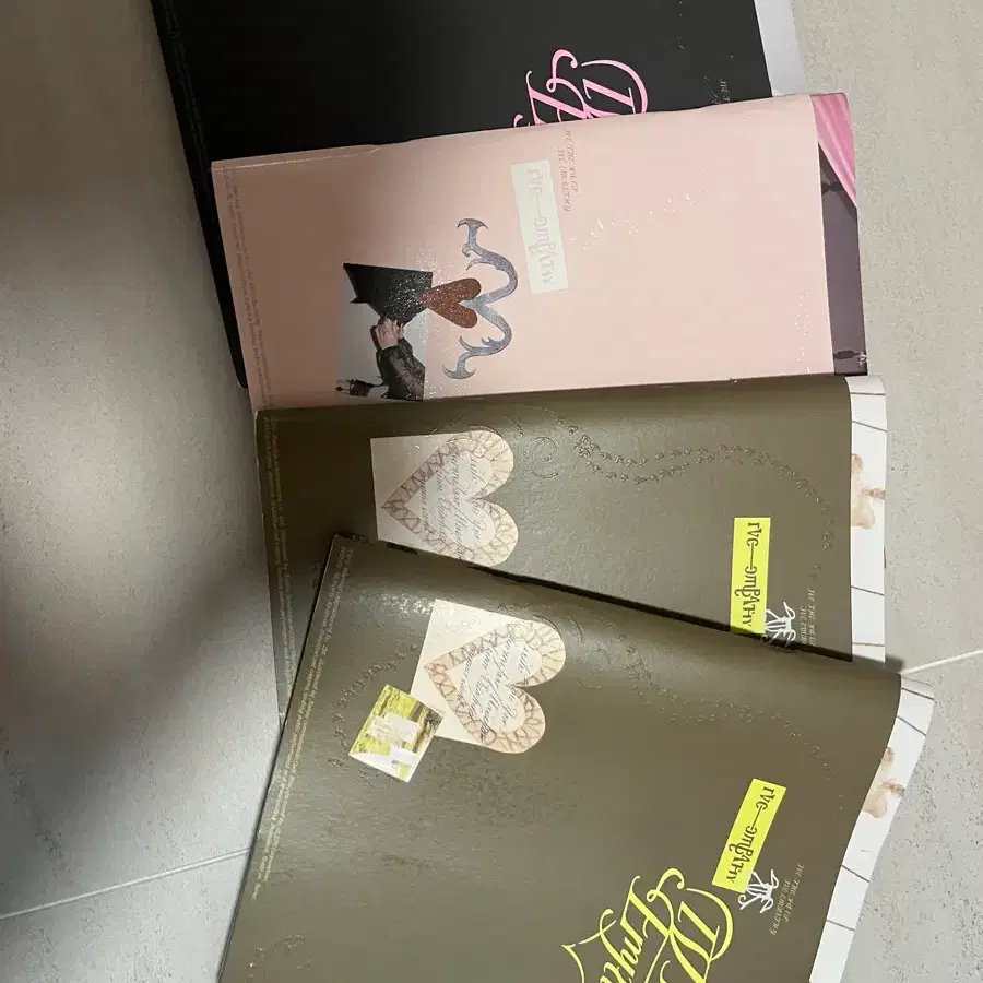 아이브 레벨하트 앨범 4종