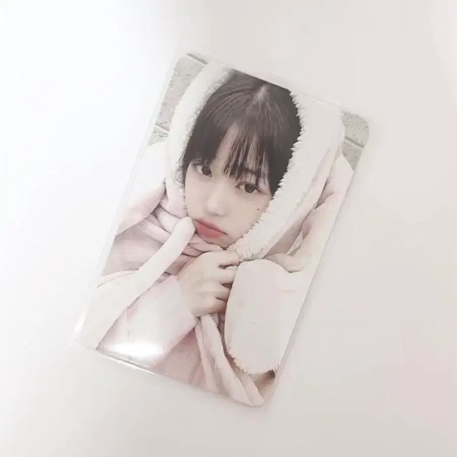폭덤)아이브 마인 메이크스타 토끼담요 장원영 포카
