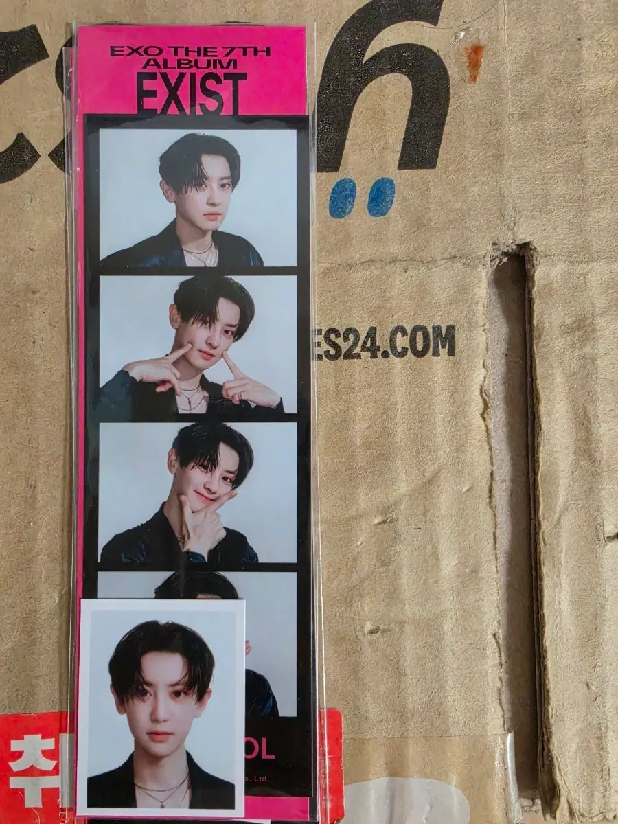 EXO EXIST 앨범 찬열 증명사진 + 포토필름 찬열