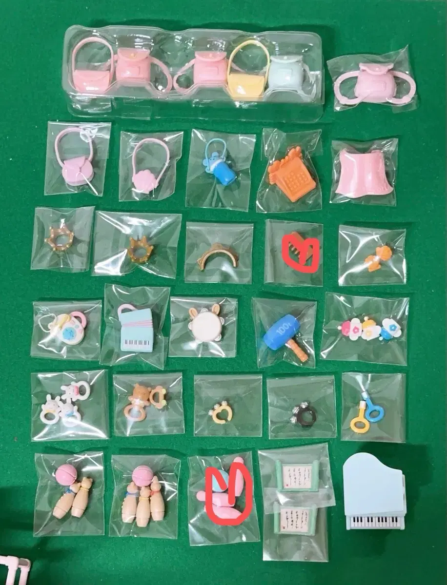 실바니안 소품 여러가지