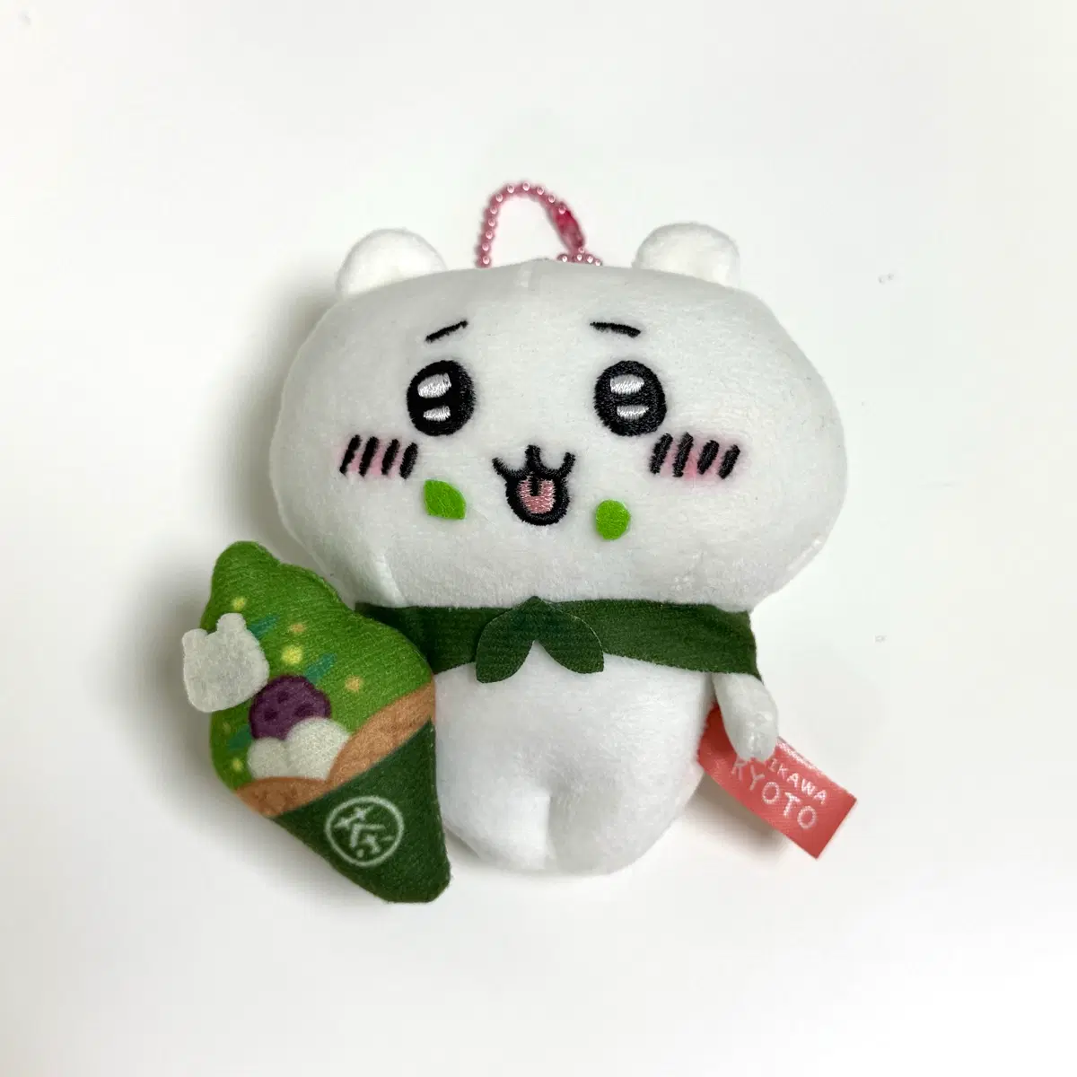 먼작귀 치이카와 지역한정 교토 말차 마스코트 인형 키링