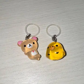 코리락쿠마 키이로이토리 메지루시 액세서리 세트