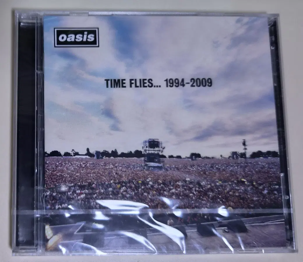 오아시스 Time Flies... 1994-2009 (미개봉 CD) 수입반