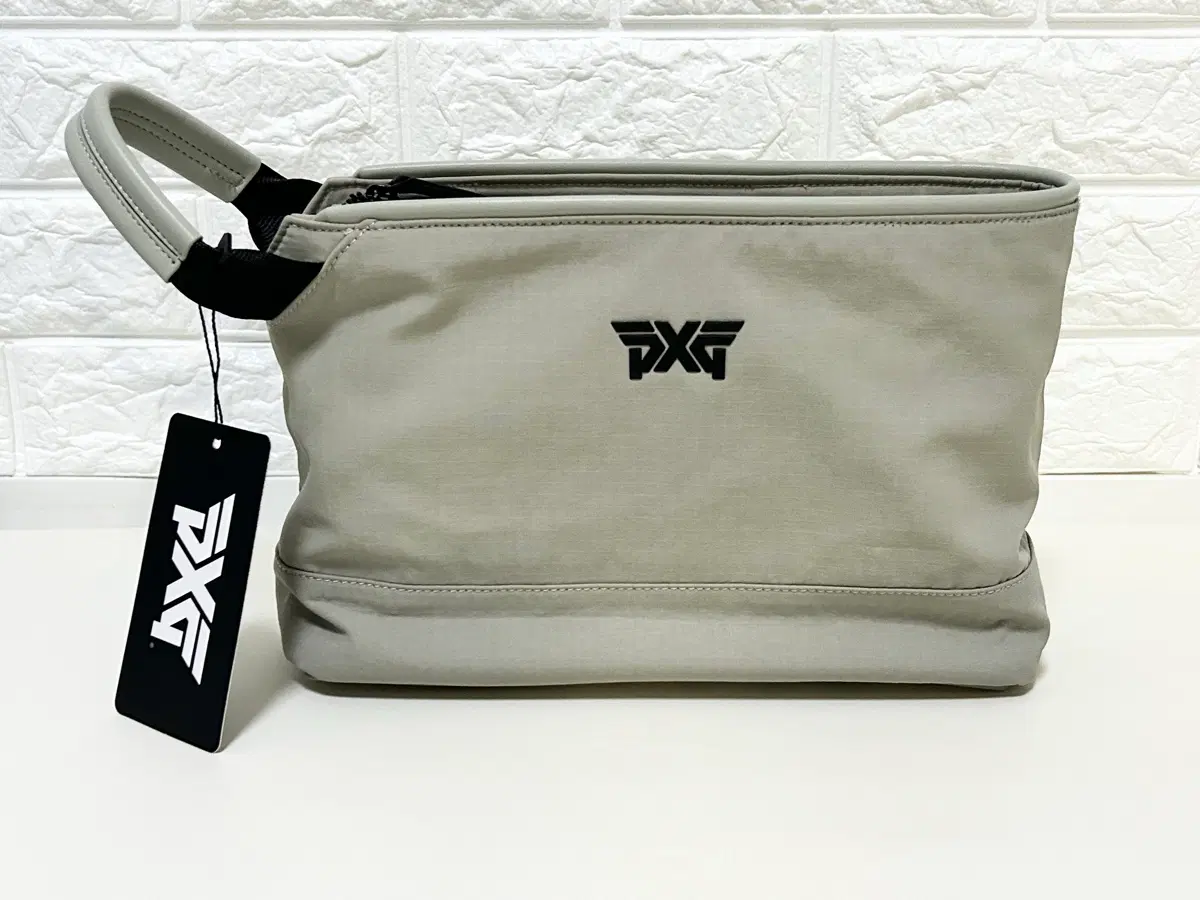 PXG 골프 파우치 청베이지