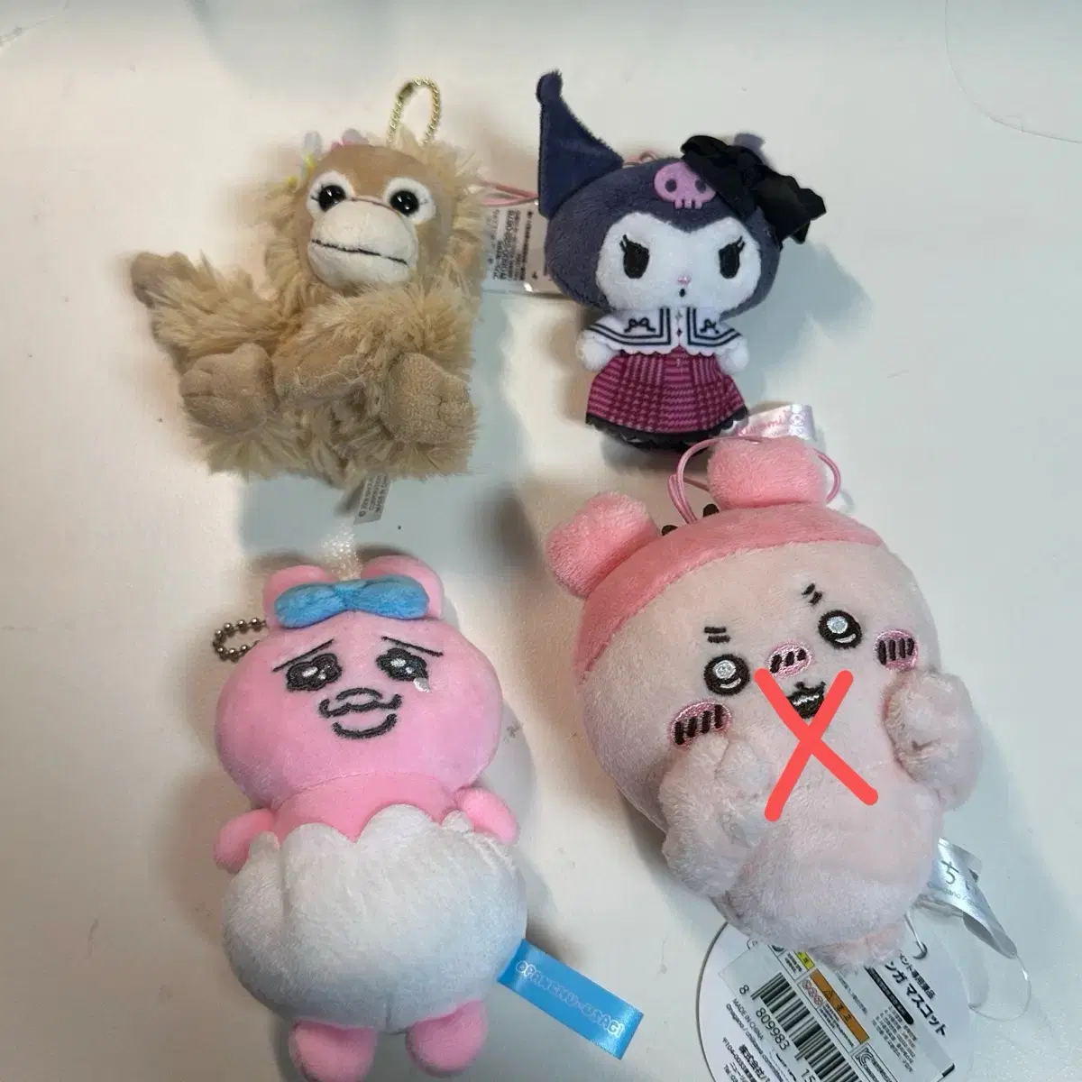 베이비 코코앤넛츠, 쿠로미, 오빤쮸 인형 키링
