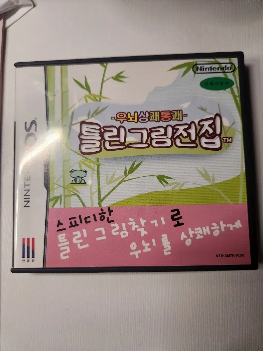 닌텐도 DS 틀린그림전집 게임
