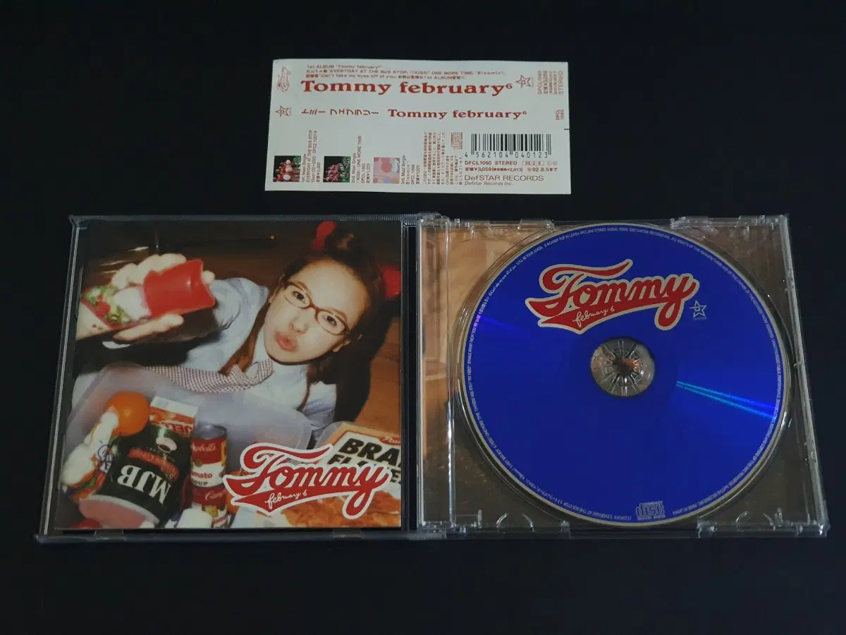 토미페브러리 1집 앨범 Tommy february6 음반 브릴리언트그린 카와세 토모코