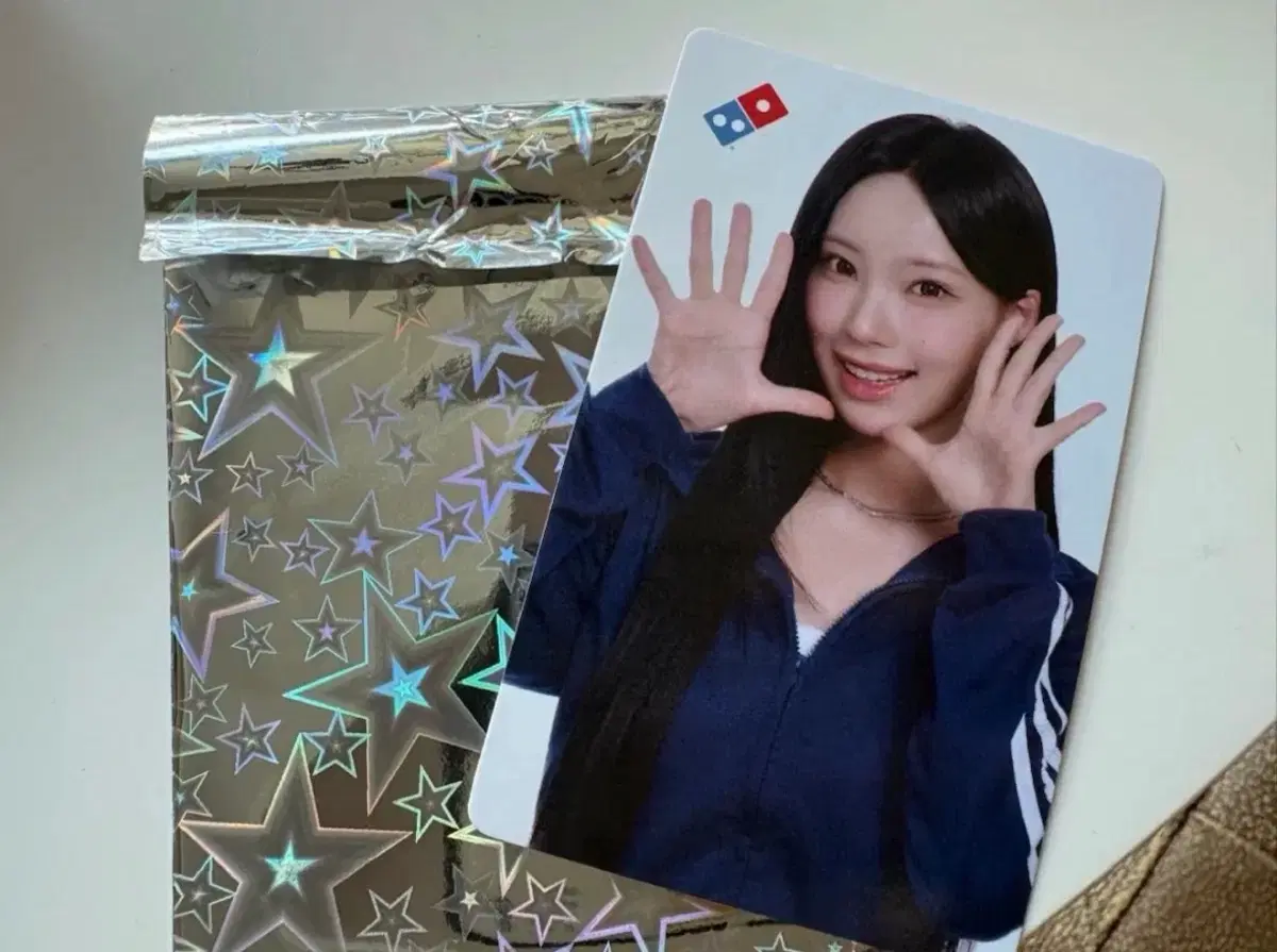 리센느 원이 포토카드(도미노피자)