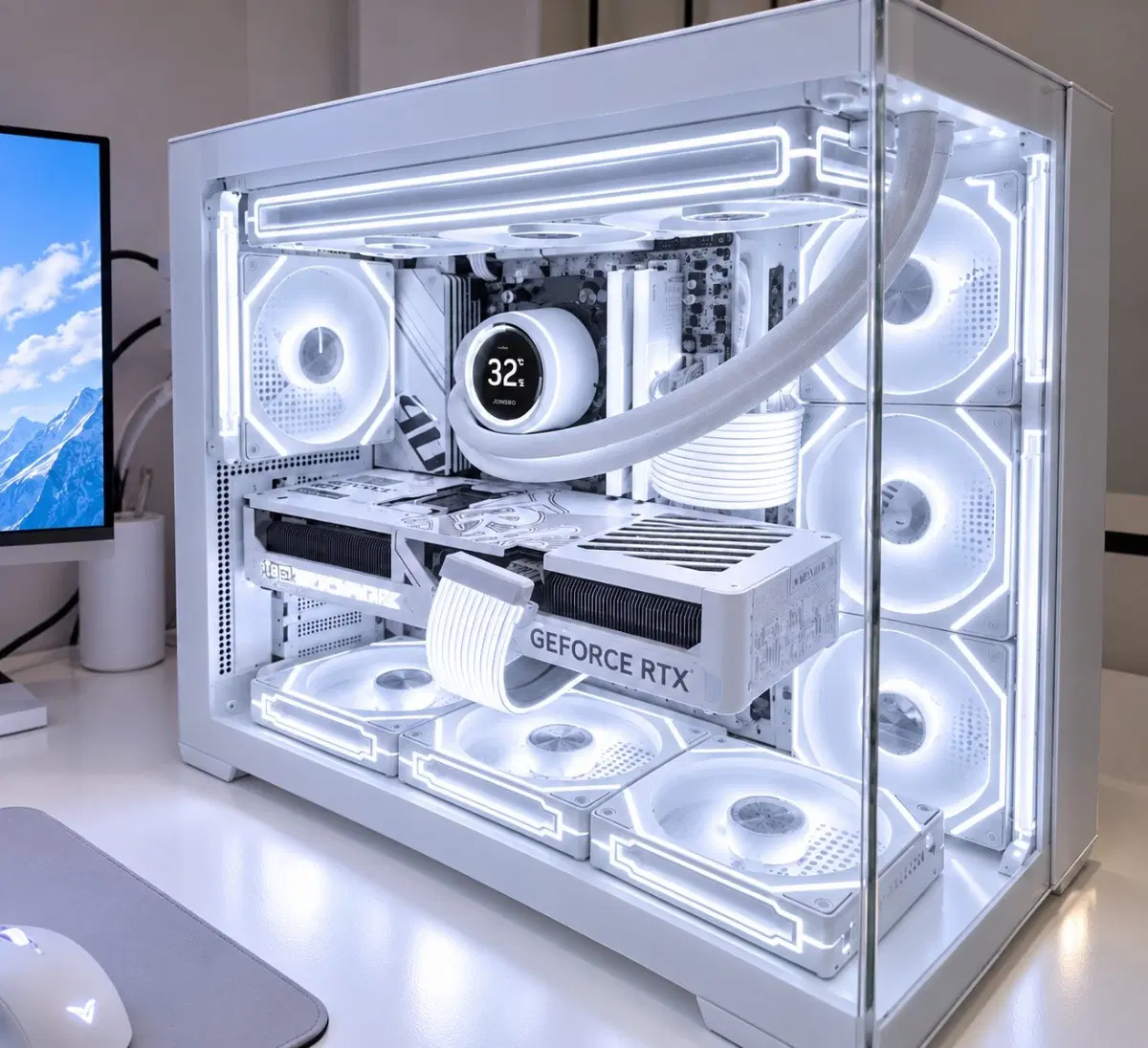 9800X3D RTX5070 화이트 신품PC