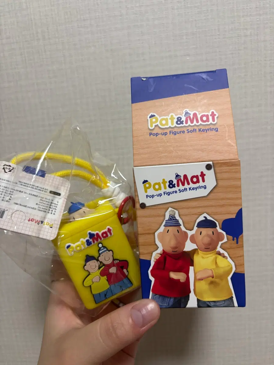 패트와매트 팝업피규어 말랑키링(패트)