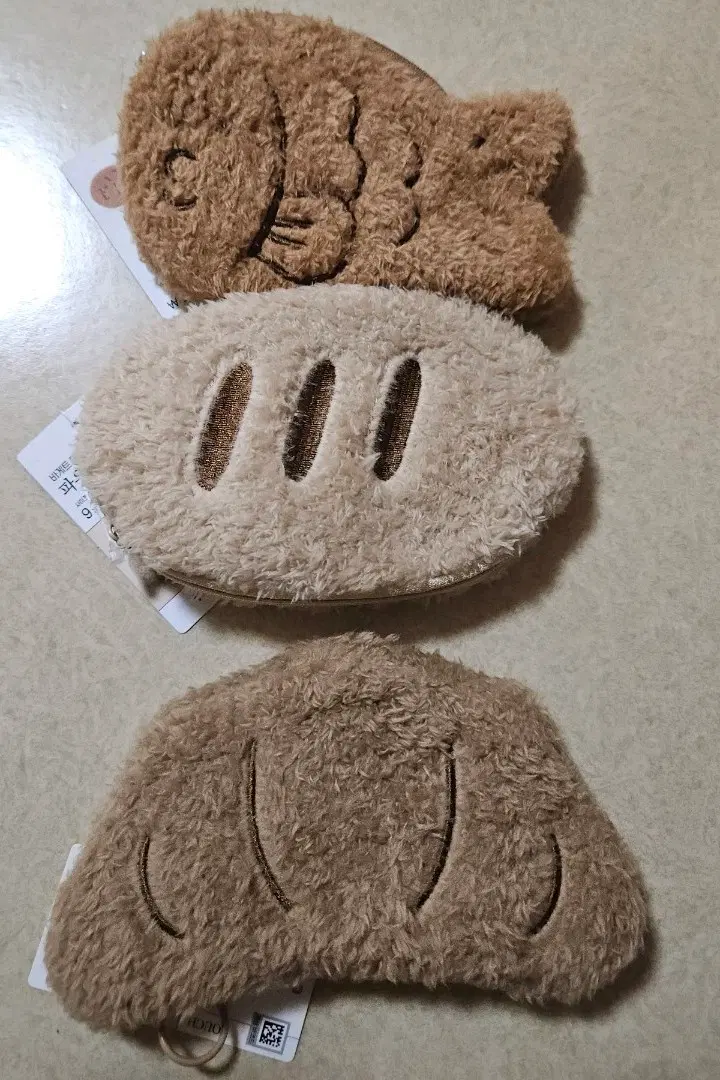 다이소 간식파우치 붕어빵 크루아상 바게트