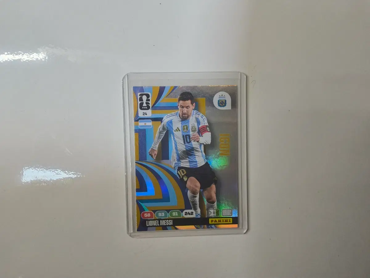 리오넬 메시 카드 panini 26월드컵 아이콘