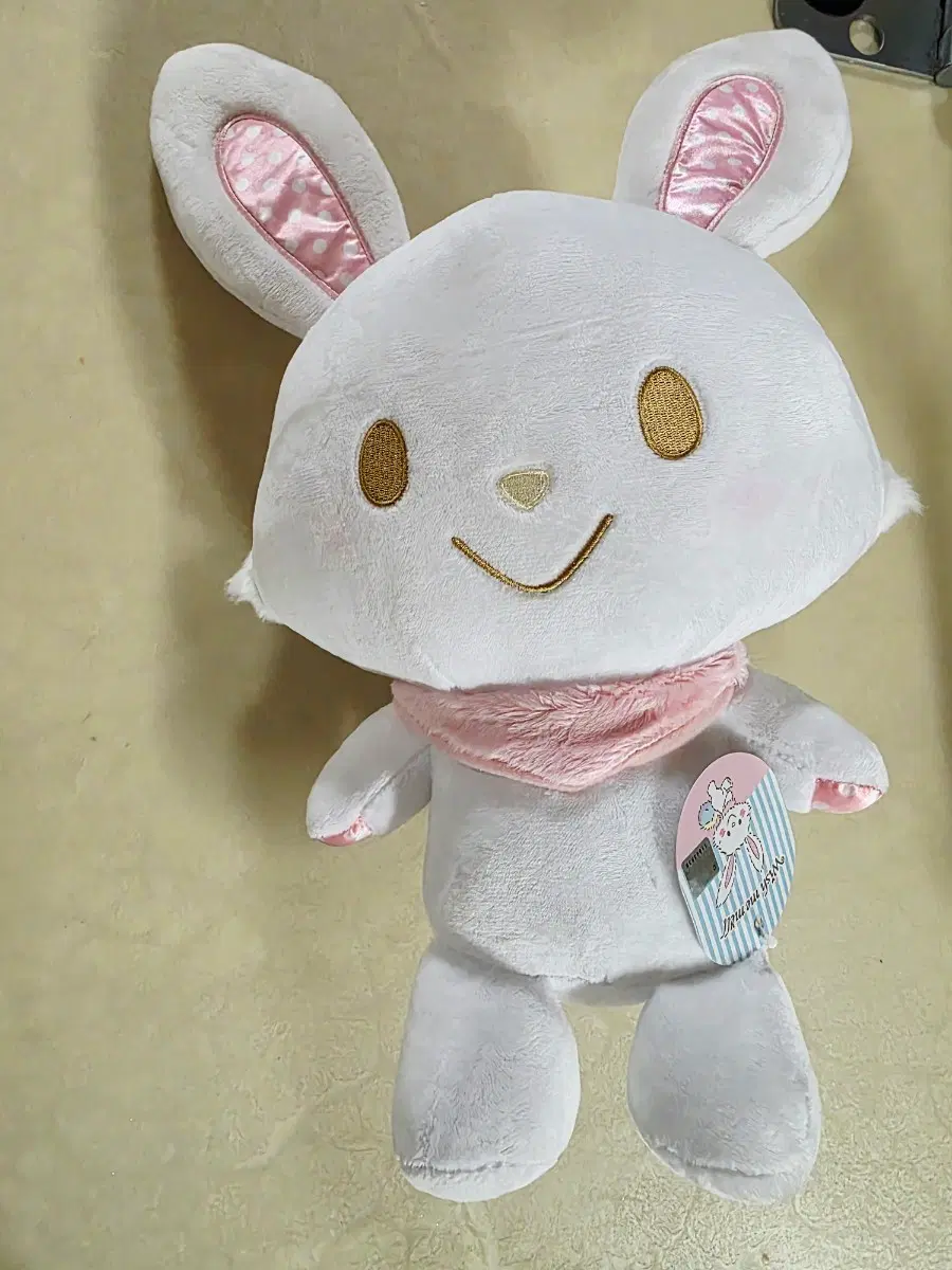 산리오 위시미멜 인형 핑크 목도리