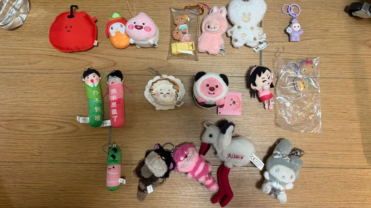 [4개만원]인형 키링 산리오 루피 BT21 라부부 텔레토비 디즈니