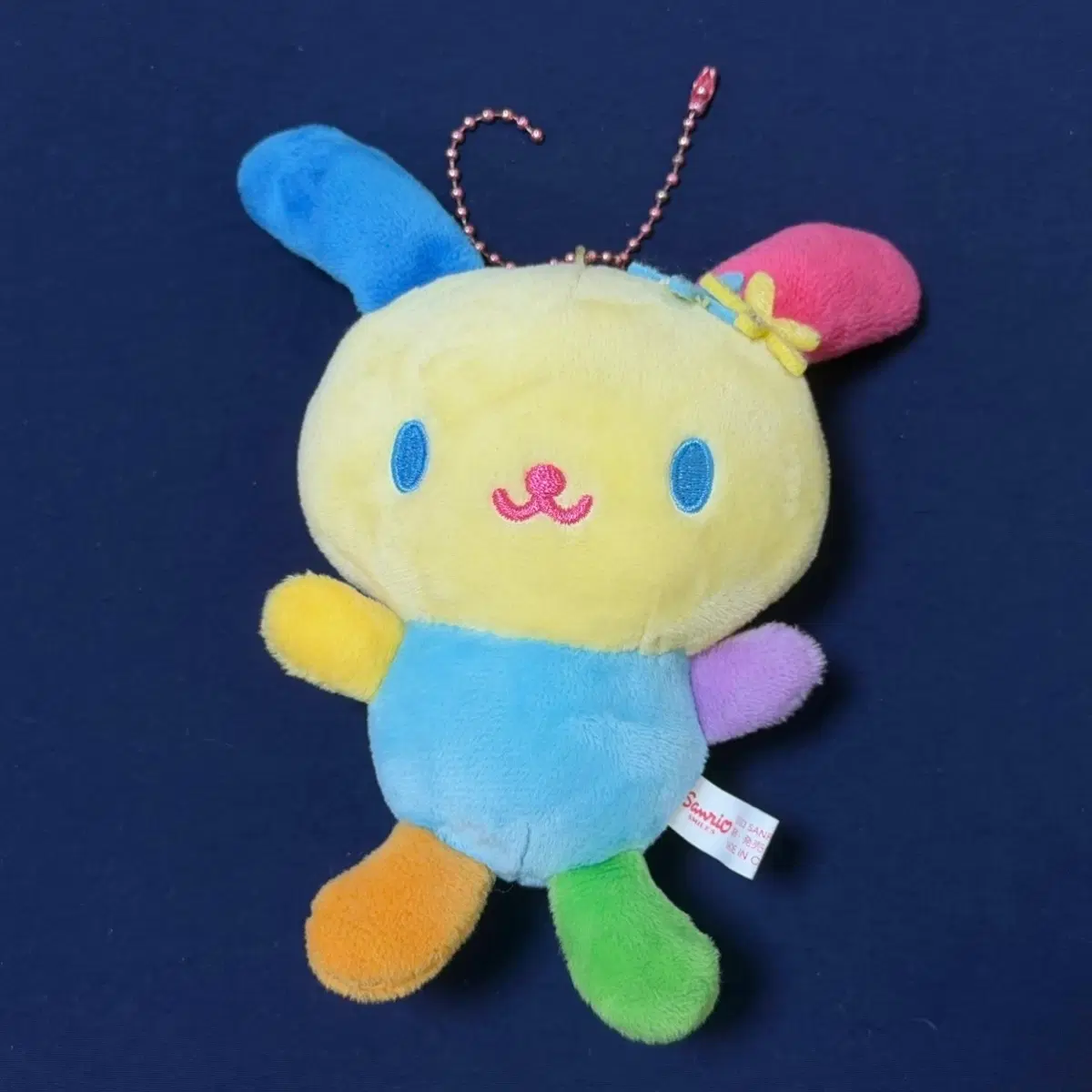 산리오 우사하나 키링 인형