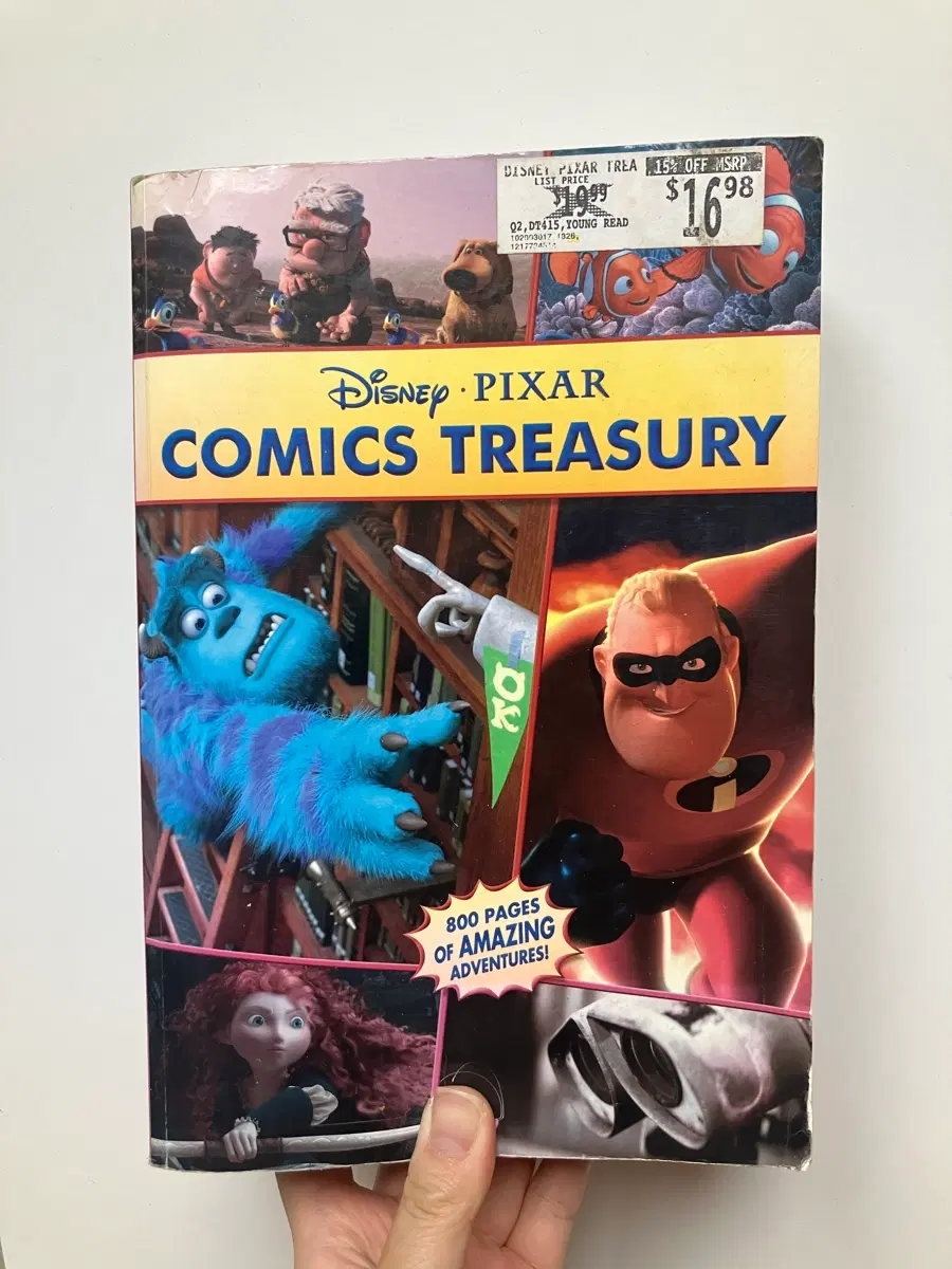 디즈니픽사 Comics Treasury 그래픽 노블 만화