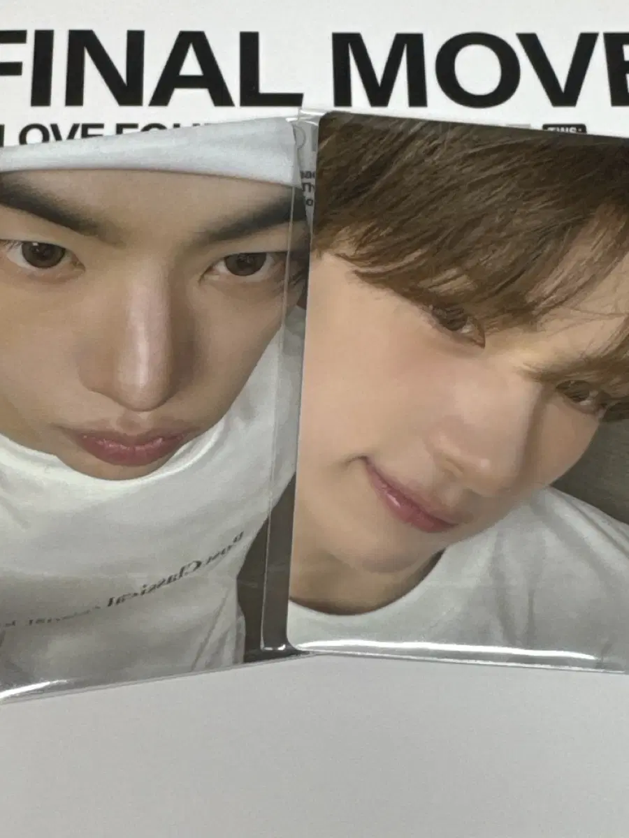 투어스 도훈, 영재 쇼케이스 라이브 특전 얼빡 미개봉 포카