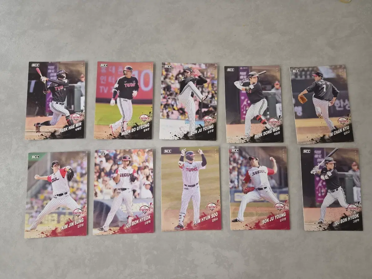 LG 트윈스 KBO 카드