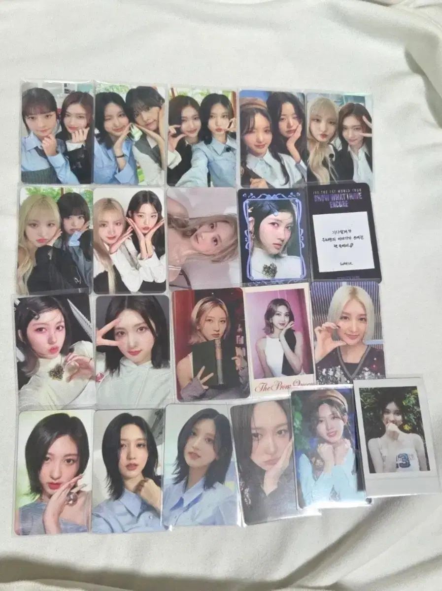 아이브 포카 안유진가을레이장원영리즈이서 판매 앨포