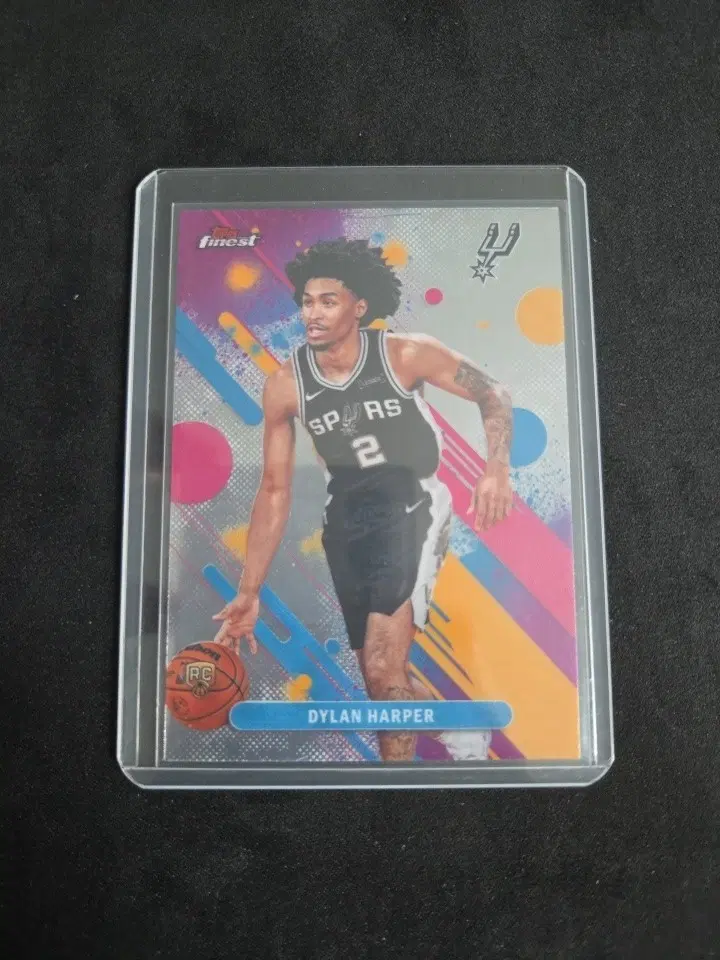 Topps 8-Bit Ballers Dylan Harper Rookie Insert #8B-32 Spurs NBA 2025-26