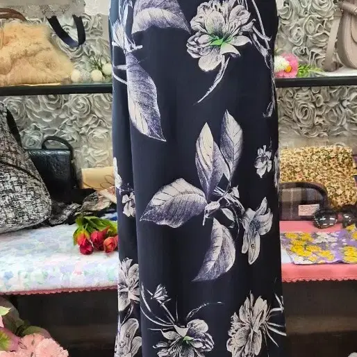 ZARA 자라 새틴 맥시 롱스커트 55