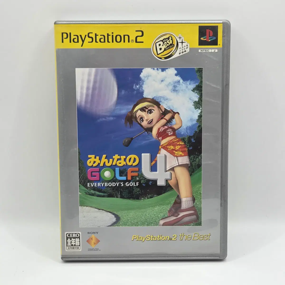 [일판] PS2 모두의 골프 4 일본판 플스2 플2 중고 타이틀 게임