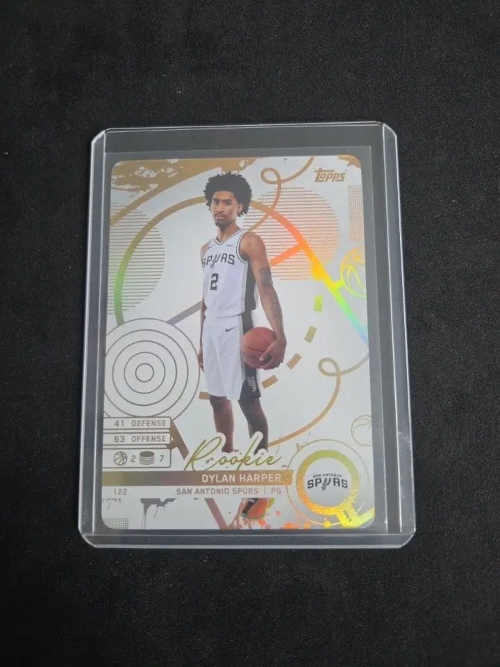 Topps Match Attax 2025-26 Dylan Harper San Antonio Spurs #122 RC