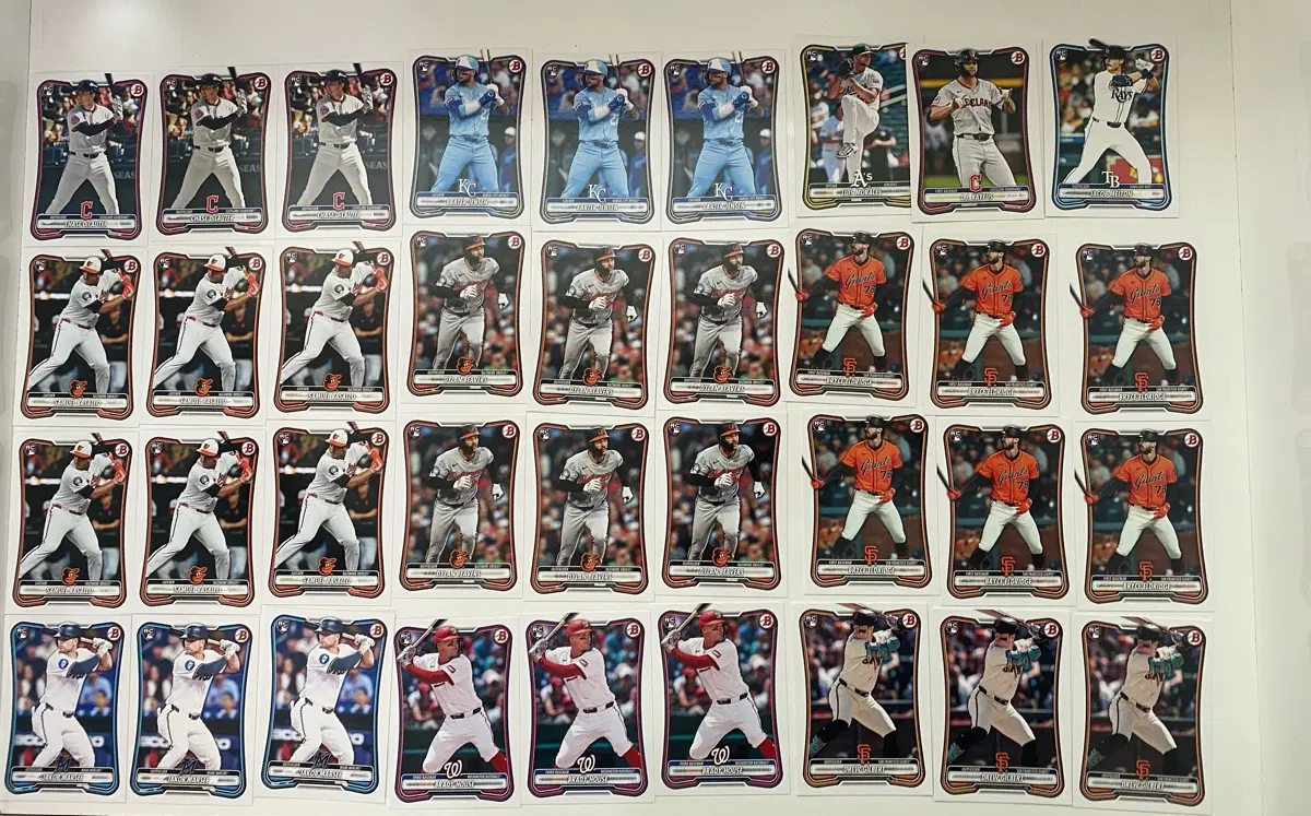 MLB 루키카드 대량 랏
