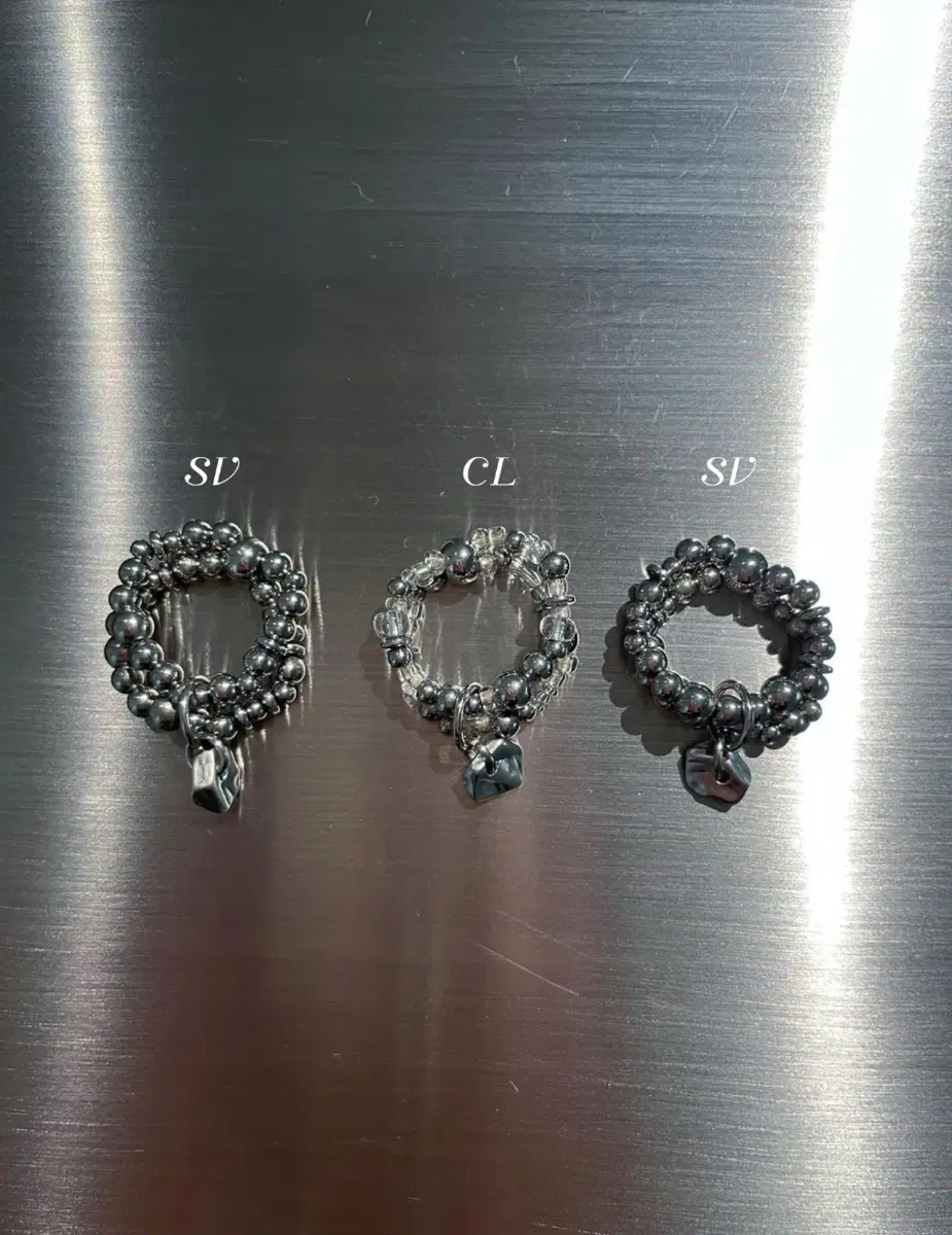 다즐링클럽 레이어드 반지 (2 types) 새상품