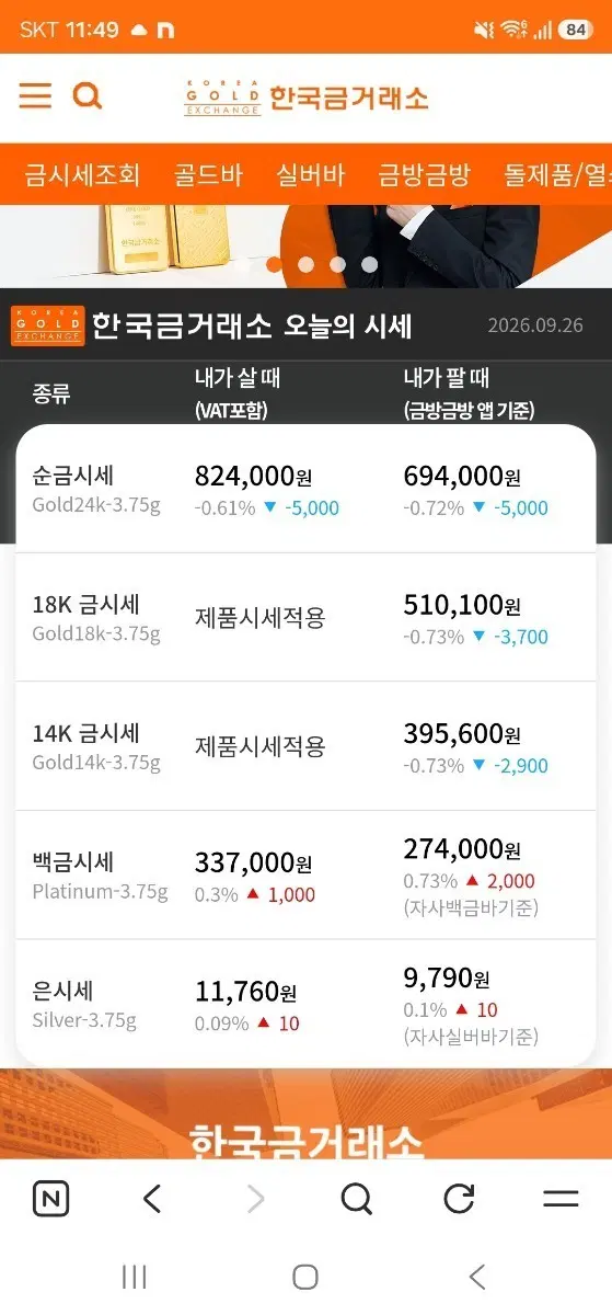 24k 남자목걸이 구해봅니다.