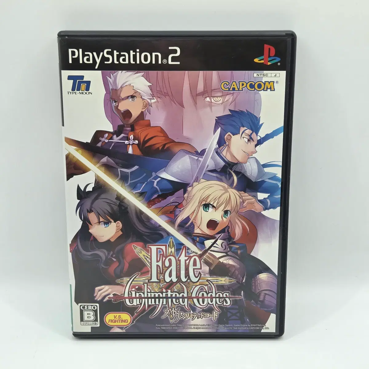 [일판] PS2 페이트 언리미티드 코드 일본판 플스2 플2 중고 타이틀 게임 (A3314)