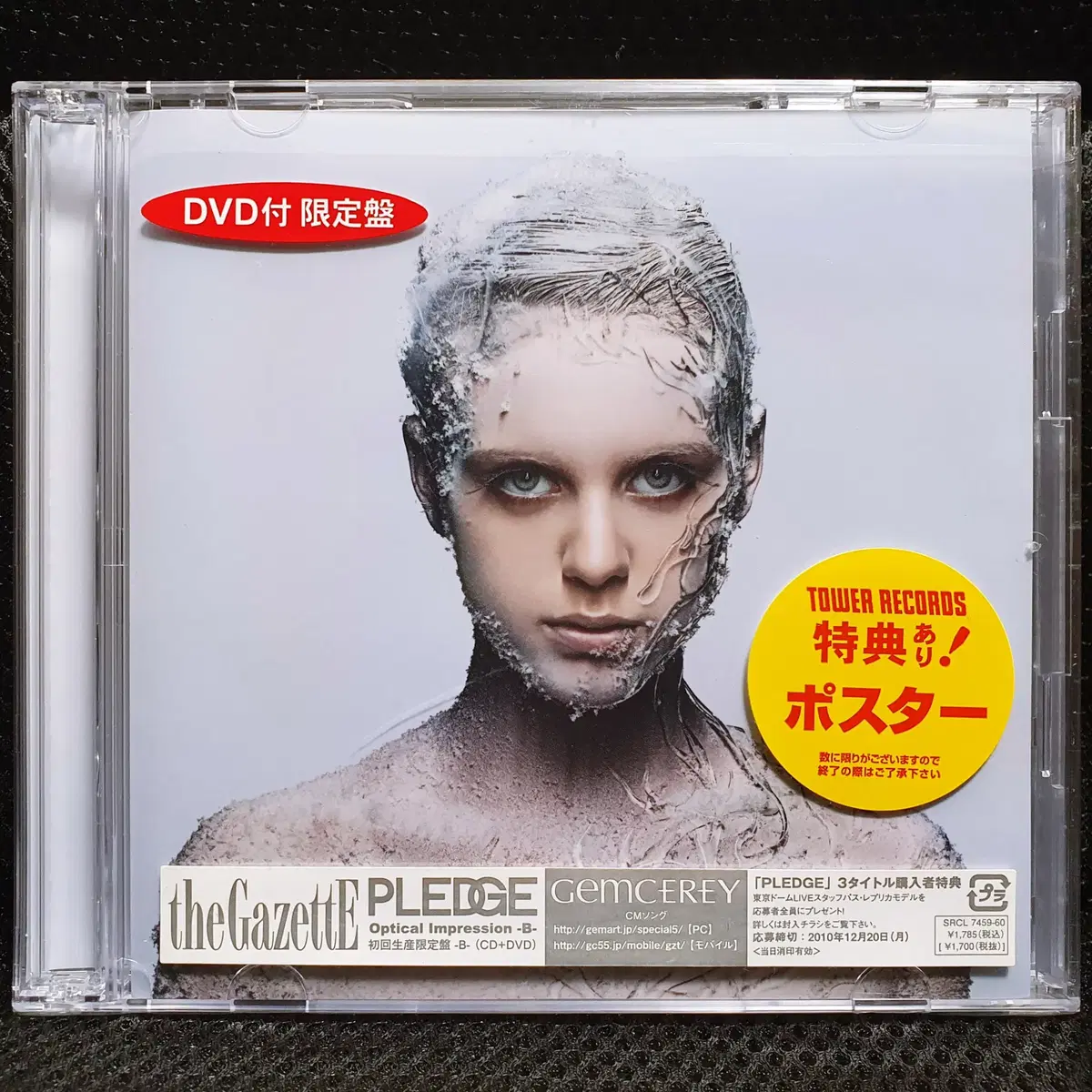 the GazettE PLEDGE CD+DVD 초회한정B
