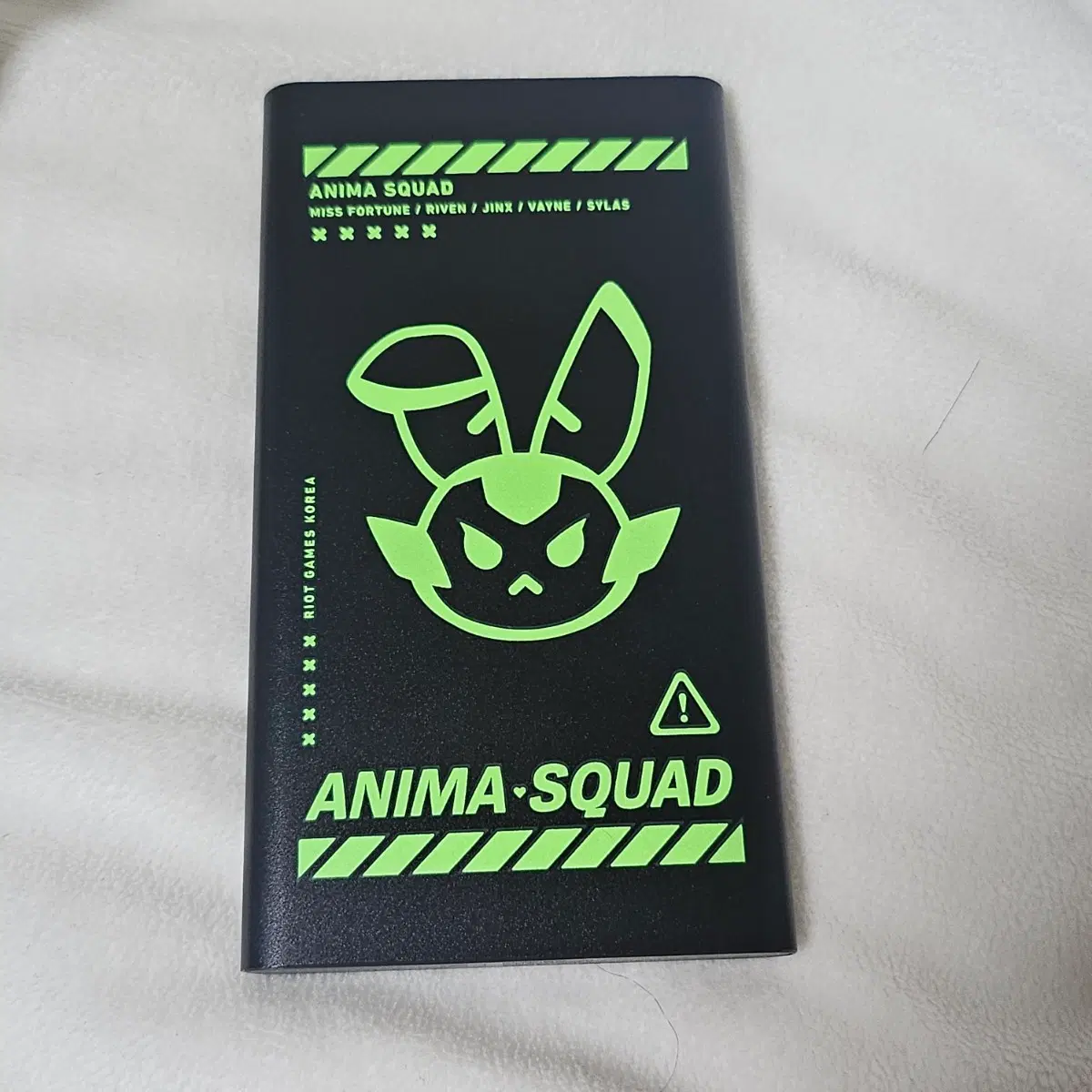 (새상품) 리그 오브 레전드 LoL 동물특공대 (ANIMA SQUAD) 5000mAh 보조배터리 굿즈 세트