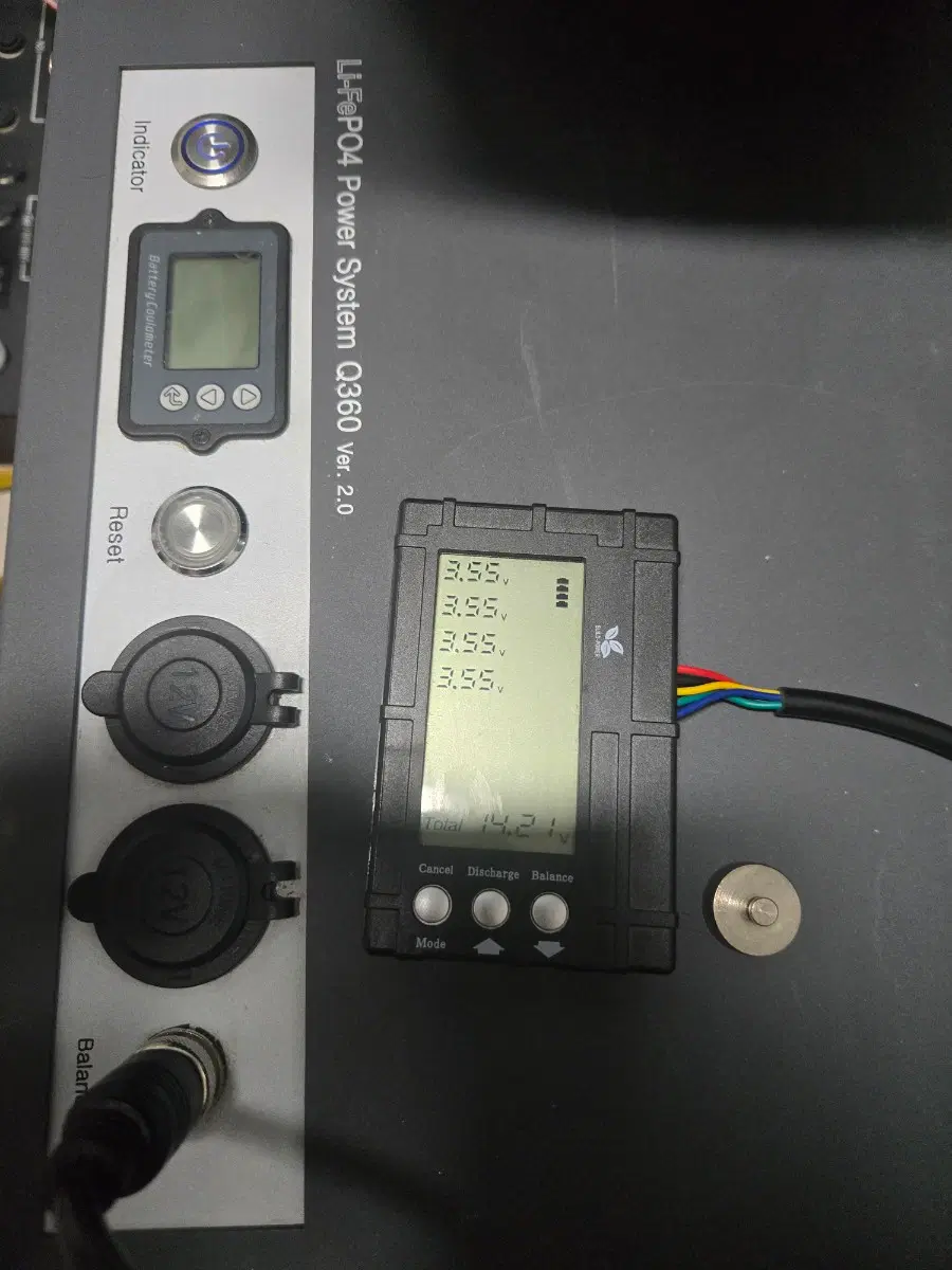 md홍인산철파워뱅크360ah+인버터3000w+파워탭+한전충전기60a