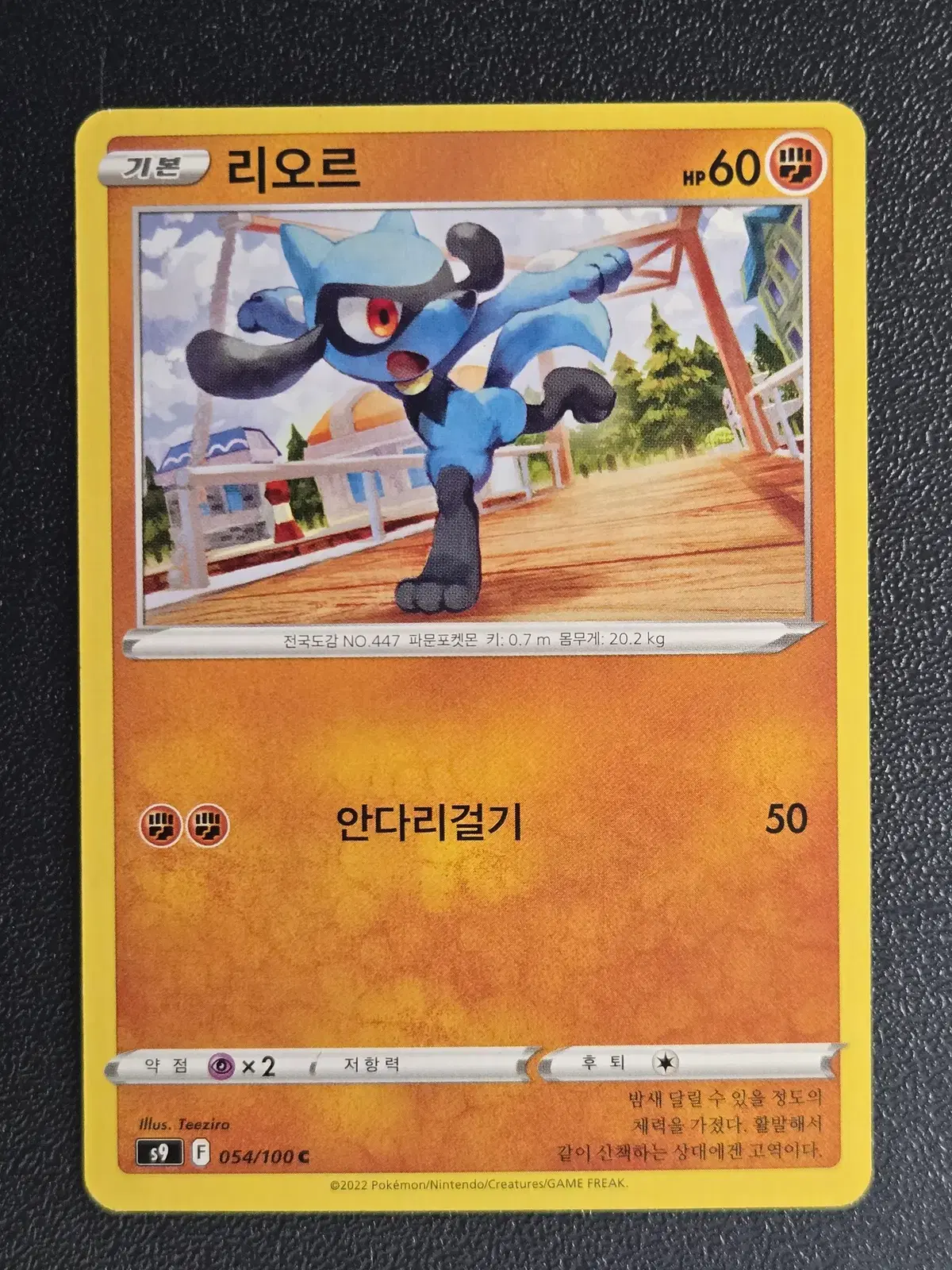 포켓몬카드 리오르 S9 054/100 C_1