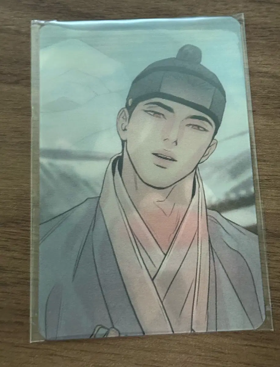 야화첩 모펀 랜티큘러 포카