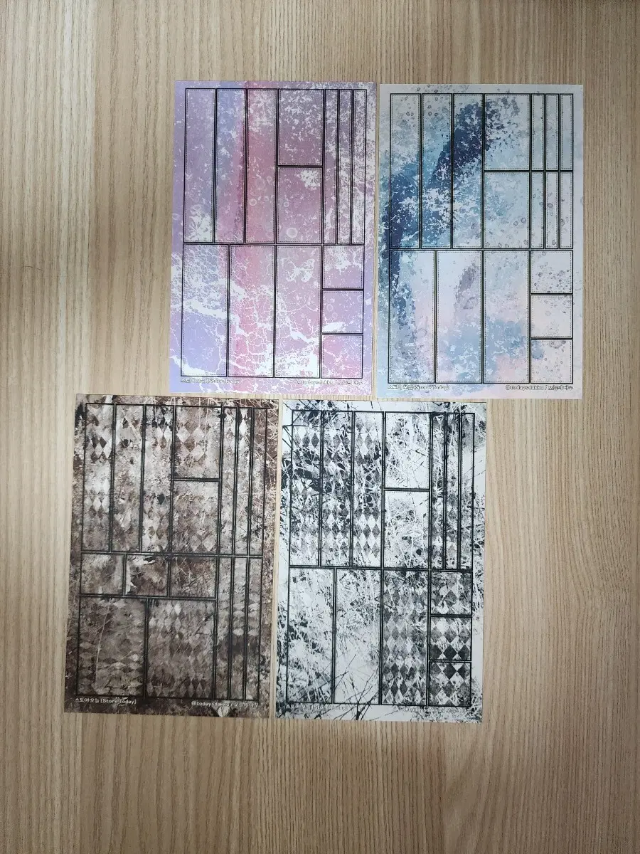 . / 모조지스티커