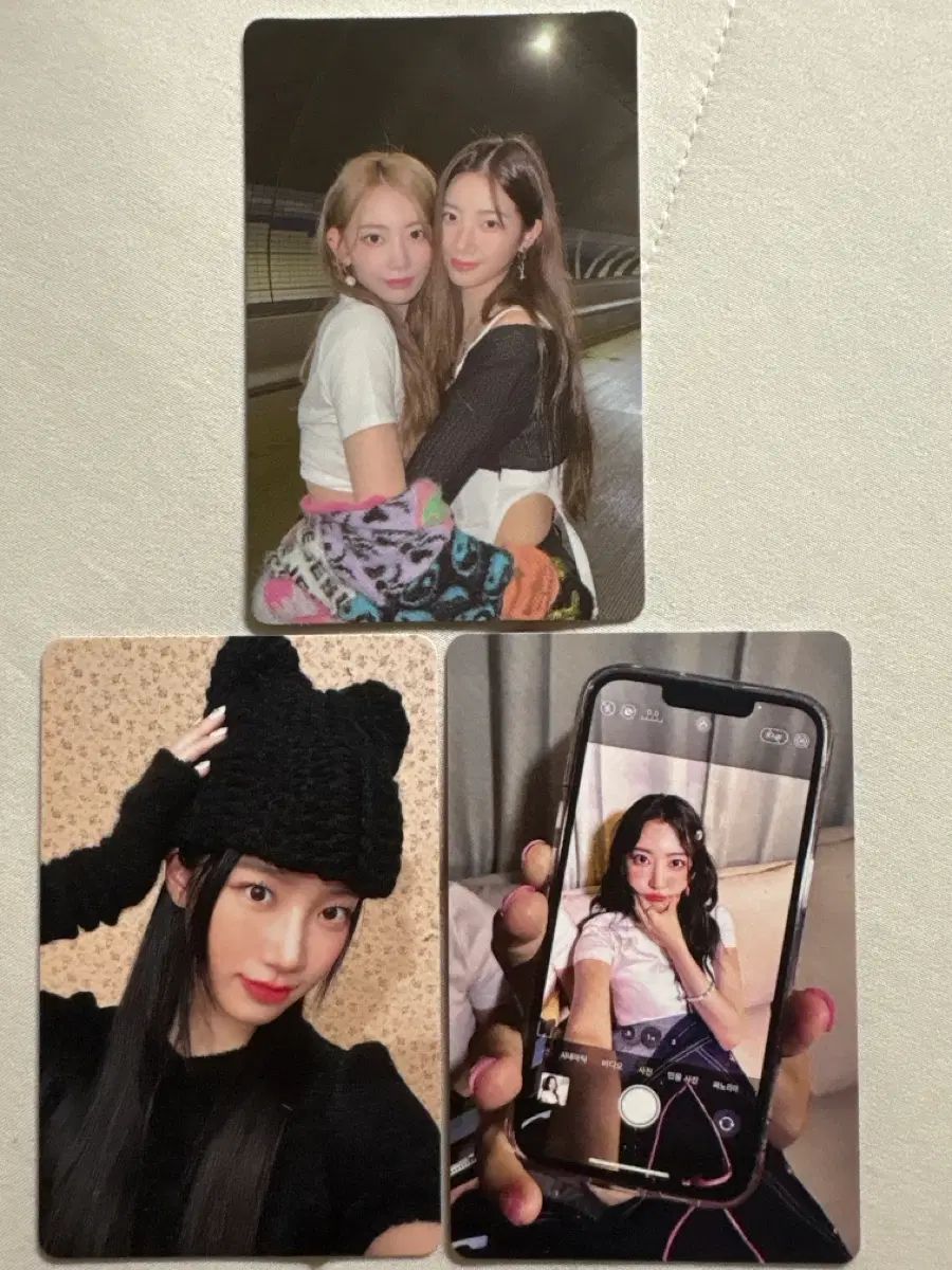르세라핌 사쿠라 카즈하 포토카드 포카