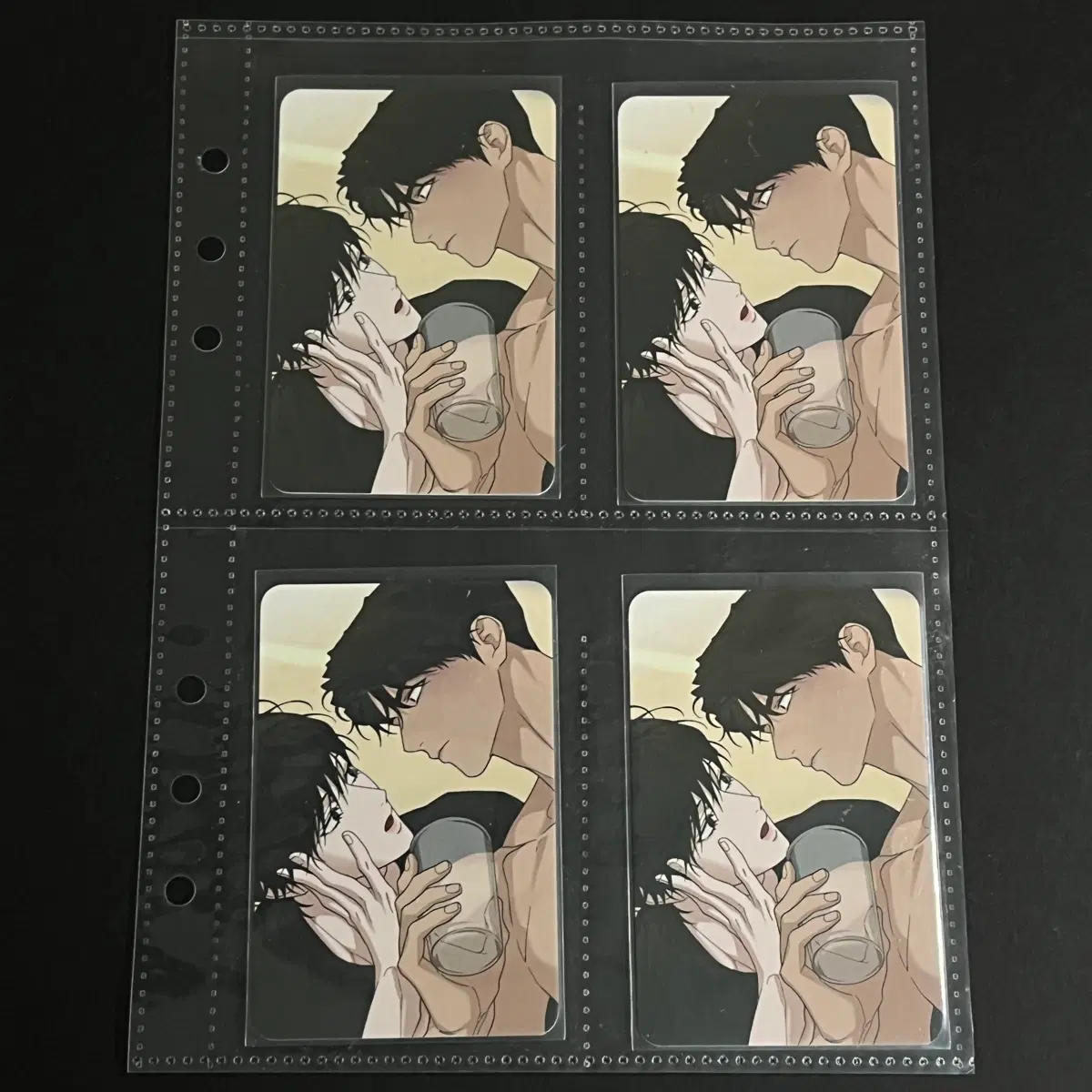 역지사지 주연 지욱 컬렉션 포토카드 포카 4장 일괄