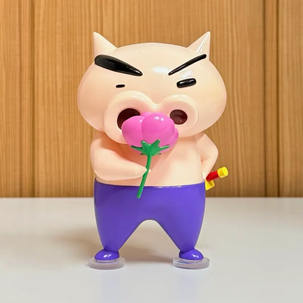 짱구는 못말려 3D 피규어 꽃향기 부리부리몬