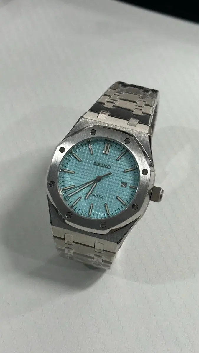 세이코 로얄오크 민트 다이얼 41mm 오토매틱 새상품 mod