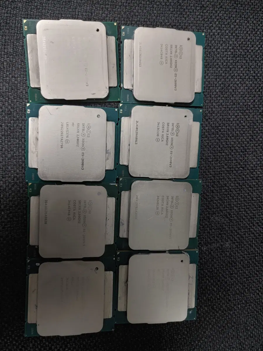 인텔 제온 E5-2690V3 CPU 8개